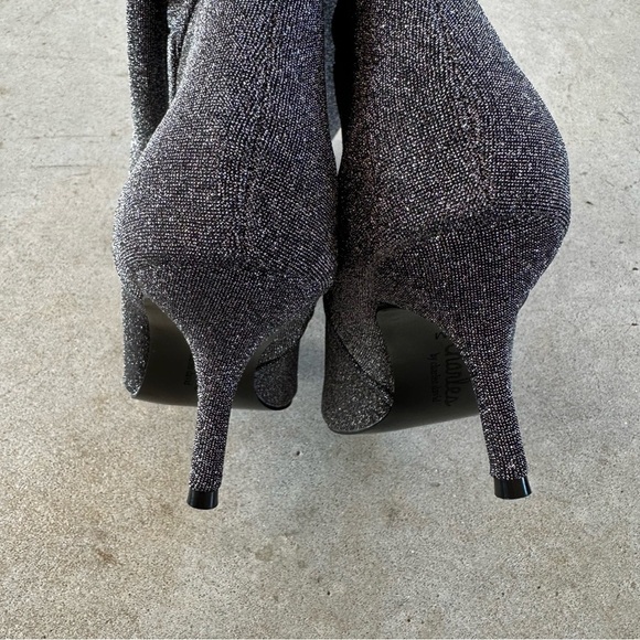 Charles by Charles David Aleigha Knee High Boots Silver Metallic Women’s 8.5 NWT - Picture 11 of 11